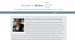 Desktop Screenshot of michellejbellino.com